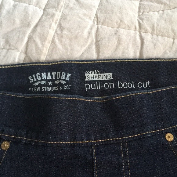 levi pull on jeans bootcut